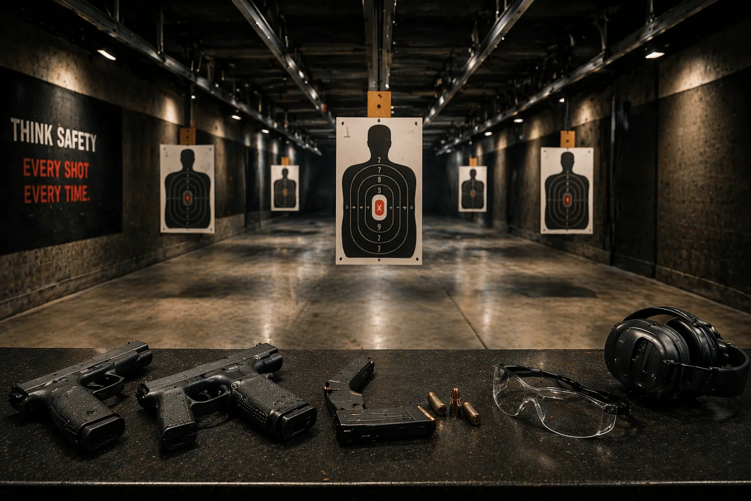 Live-fire training at an approved Maryland range